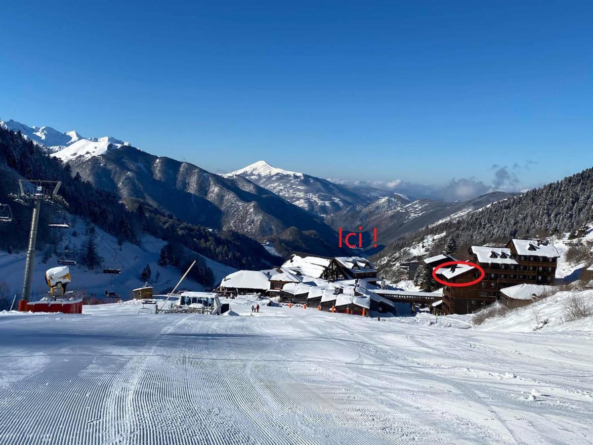 Pied des pistes, pleine nature Ustou Extérieur photo