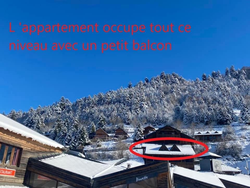 Pied des pistes, pleine nature Ustou Extérieur photo
